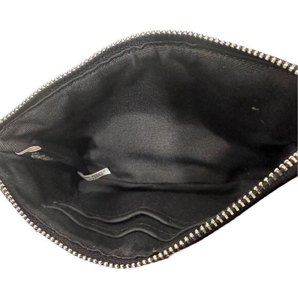 Coach F22713 Boxed Corner Zip Wristlet With Metallic Brown Black Platinum $85 NW - Picture 6 of 6